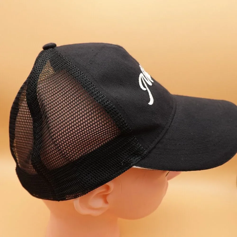 Milwaukee Milkmen Hat Cap Snap Back Mesh Trucker Embroidered Script Baseball